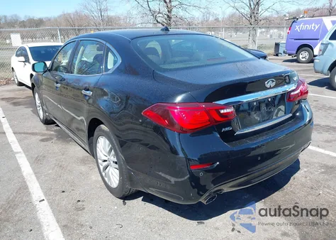 2015 Infiniti Q70L 3.7X из США, поврежденный, VIN JN1BY1PR9FM831643